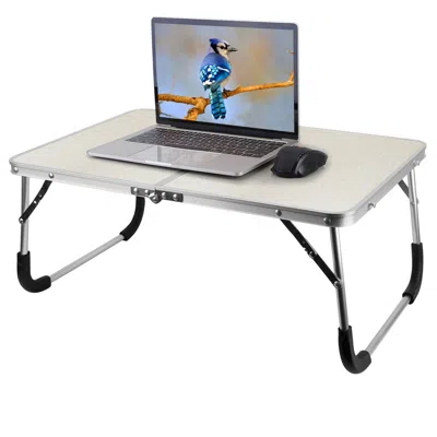 Proxxi Foldable Laptop Table Notebook Bed Desk Lap Tray - For Sofa, Couch, Floor, Dorm - Breakfast, Reading