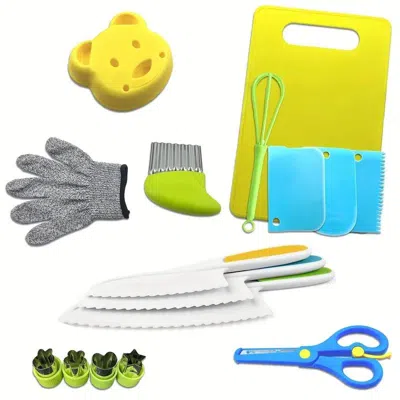 Proxxi Fun & Functional Kids Kitchen Set - Complete Cooking Tools For Pretend Play & Real Recipes