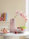 Proxxi Jelly Bean Cylinder Vase - Whimsical Dopamine Centerpiece Vase For Gorgeous Tablescape In Black
