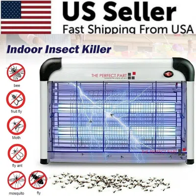 Proxxi Lamp Insect Killer Mosquito Zapper Bug Pest Fly Trap Electric Indoor Light Lawn In White