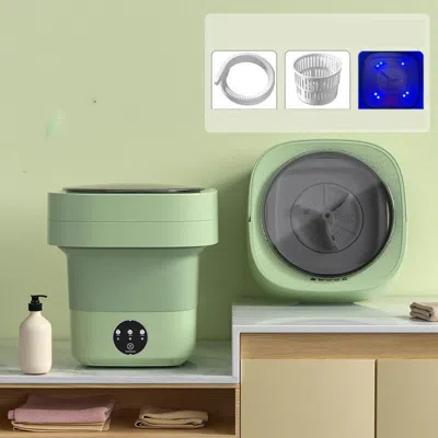 Proxxi Mini Foldable Washing Machine Portable Mini Socks Underwear Panties Washing Machine Big Capacity 3 M