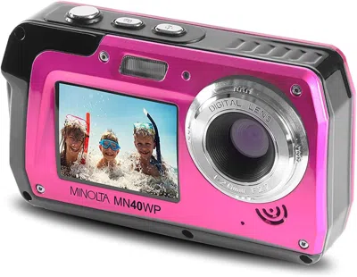 Proxxi Minolta 48 Mp Dual Screen Waterproof Digital Camera Mn40wp In Black