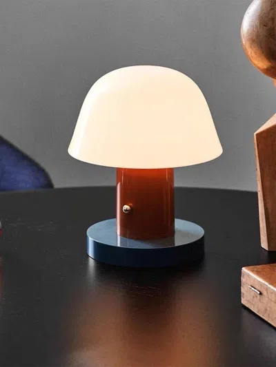 Proxxi Nordic Cute Mushroom Setago Table Lamp - Dimmable Portable Quirky Nursery Light