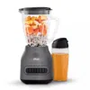 Proxxi Oster 8-speed Glass Jar Blender With 20oz Blend-n-go Cup In Gray