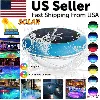 Proxxi Solar Led Rgb Light Outdoor Garden Pond Swimming Pool Floating Waterproof Lamps In Blue