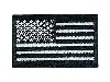 Proxxi Tactical Usa Flag Patch With Detachable Backing In Black