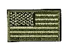 Proxxi Tactical Usa Flag Patch With Detachable Backing In Green