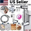 Proxxi Toilet Shattaf Adapter Hose Bidet Spray Stainless Steel Handheld Shower Head Us In Silver