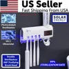 Proxxi Uv Light Sterilizer Toothbrush Holder Cleaner & Automatic Toothpaste Dispenser