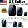 Proxxi Wireless Doorbell Chime Waterproof Plugin Receiver Adjustable Volume 1000ft Kit
