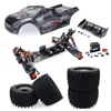 Proxxi Zd Racing 9021 V3 1/8 4wd 80km/h Brushless Rc Car Frame Kit Without Electronic Parts In Black