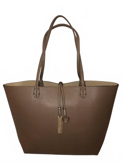 Proya Fashion Ilse Tote In Khaki/beige In Multi