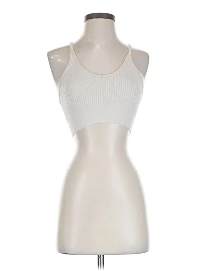 Pre-owned Prozis Tank Top Ivory Halter Neckline Tops In White