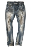 PRPS PRPS CAYENNE TRAILMAN RIPPED SUPER SKINNY JEANS