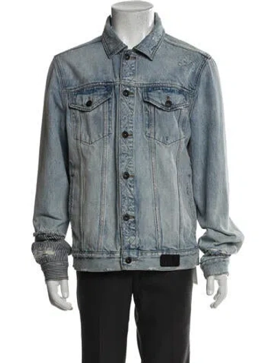 Pre-owned Prps Denim Jacket In Blue