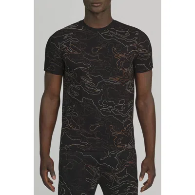 Prps Embroidered Cotton Graphic T-shirt In Black