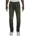 Prps Men's Maltese Two-tone Jeans In Army Green