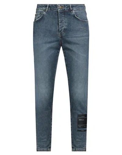 PRPS PRPS MAN JEANS BLUE SIZE 31 COTTON, ELASTANE