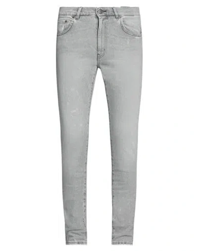 Prps Man Jeans Grey Size 33 Cotton, Elastane