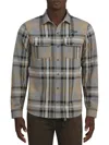 Prps Men's Big Sky Plaid Flannel Shirt In Black