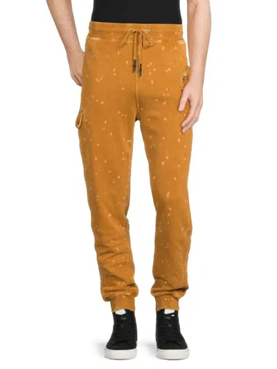 Prps Men's Bourn Print Flat Front Cargo Joggers In Bison