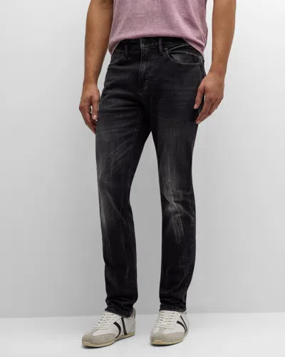 Prps Men's Ecology Tapered Stretch Denim Jeans In Black Wash