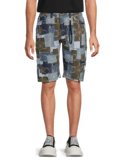 Prps Hitachi Printed 11 Shorts In Indigo