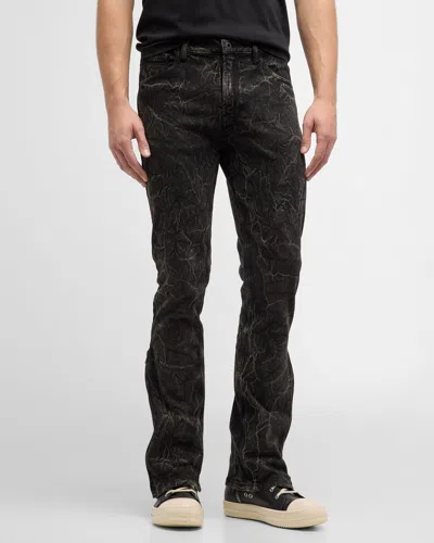 Prps Men's Hut Crinkle Wash Jeans In Black