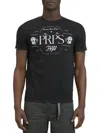 Prps Men's Isle Royale Logo Cotton T-shirt In Black