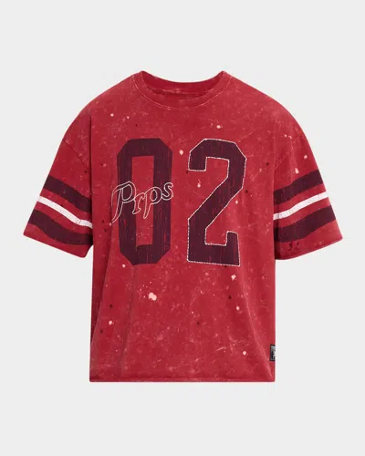 Prps Men's Kumamoto Oversized T-shirt In Red