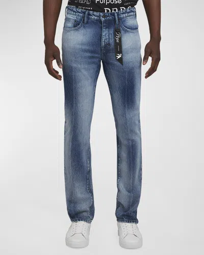 Prps Men's Mallow Two-tone Jeans In Indigo