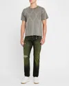 Prps Men's Maltese Two-tone Jeans In Army Green