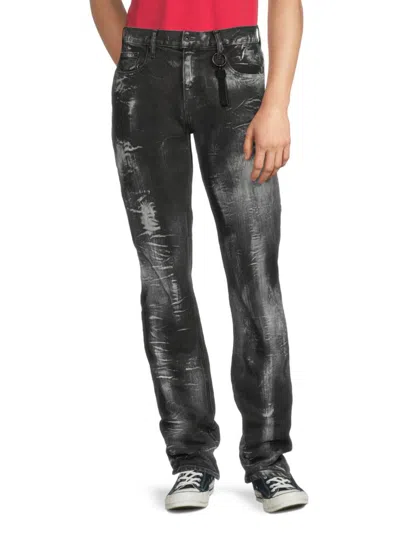 Prps Men's Miura Acid Wash Stretch Cotton Jeans In Black