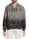 Prps Men's Mt. Hood Dip-dye Cotton Zip Hoodie