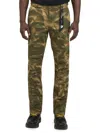 Prps Men's Palo Duro Camouflage Stretch-cotton Pants In Army Green