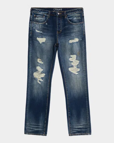 Prps Men's Tokyo Barracuda Relaxed Jeans In Purple