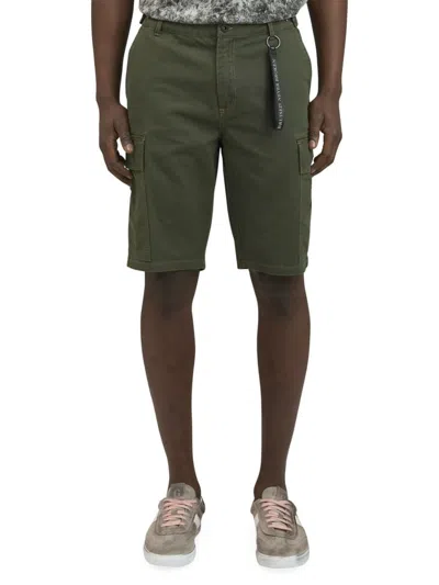 Prps Men's Uji Cargo Shorts In Dark Green