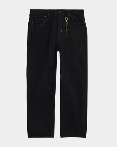 Prps Mens Yonaguna Relaxed-fit Jeans With Keychain In Black