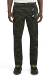 Prps Palo Duro Utility Pants In Black/ Green Multi