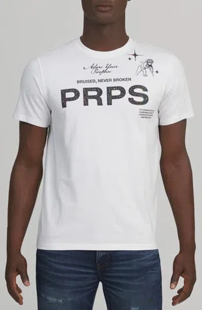 Prps Pico Cotton Graphic T-shirt In White