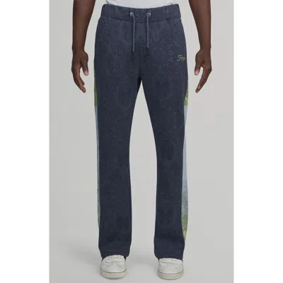 Prps Sun Valley Jacquard Pants In Blue