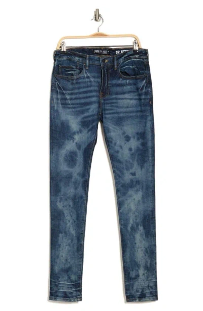 Prps Water Acid Wash Jeans In Blue