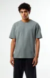 Ps Basics Men's Gray Basic Oversized T-shirt In Gray