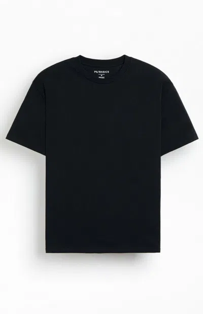 Ps Basics Men's Black Basic Reece T-shirt