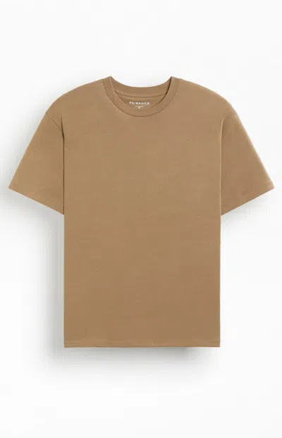 Ps Basics Men's Brown Basic Reece T-shirt