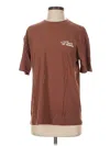 Ps Basics Short Sleeve T-shirt In Brown