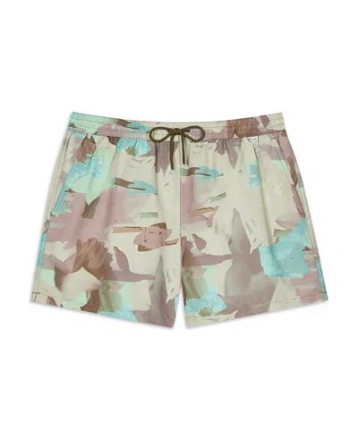 Ps By Paul Smith Abstract 7 Swim Shorts In Multi