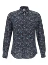 Ps By Paul Smith Abstract-print Shirt In Black