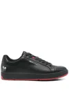 Ps By Paul Smith Ps Paul Smith Leather Albany Sneakers For In 黑色