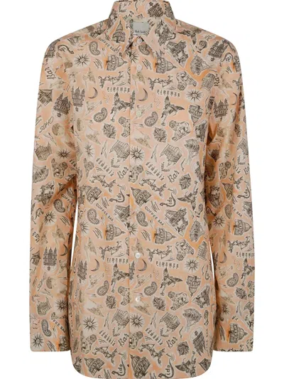 PS BY PAUL SMITH ALL-OVER PRINTED SHIRT